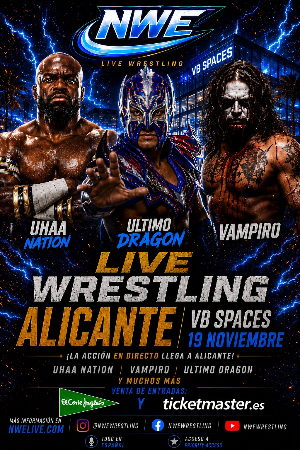 NWE Spain Tour · Alicante