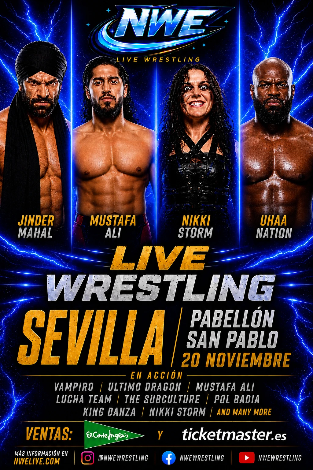 NWE Spain Tour · Siviglia