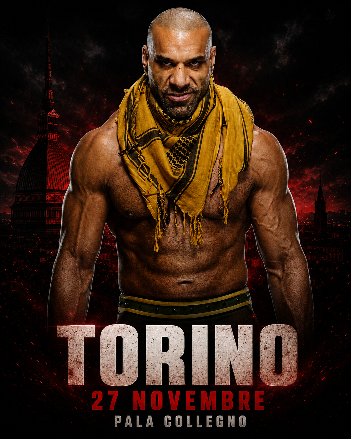 Official poster NWE LIVE — TORINO